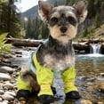 thumbnail image 4 of Bottes pour Chien à Sangle Réglable Hiver Respirantes Chaussures de Marche Extérieures pour Animaux avec Attache à Boucle, 4 of 5