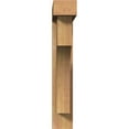 thumbnail image 2 of Ekena Millwork 5 1/2"W x 28"D x 32"H Westlake Block Smooth Bracket w/ Offset Brace, Western Red Cedar, 2 of 25
