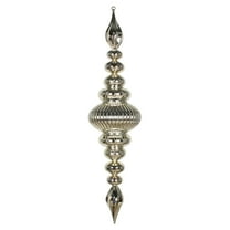 Vickerman 41" Champagne Shiny Finial Ornament