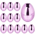 thumbnail image 1 of Huevos de Pascua rellenables Ywmigl, 12 unidades, plástico, 6 x 4 cm, color rosa, 1 of 7