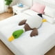 thumbnail image 4 of Almohada de peluche Pasrdqoyp de felpa con forma de pato real, 75 cm, 4 of 6
