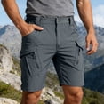 thumbnail image 3 of Mens Work Shorts Relaxed Fit Cargo Shorts for Men Breathable Casual Outdoor Daily Cargo Shorts, 3 of 5
