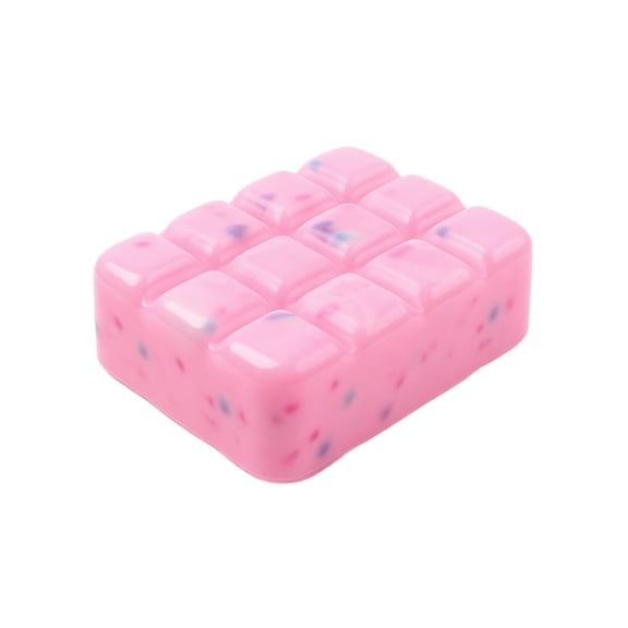 Knisume Squishy Slow Rise Squeeze Toy for Anxiety Relief - Crunchy Chocolate Sensory Soft Gel Fidget, Office Desk Stress Reliever and Calming Squeezable