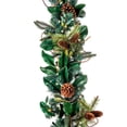 thumbnail image 2 of Village Lighting 9 ft. Pre-Lit LED Garland - Magnolia Leaf, 2 of 7