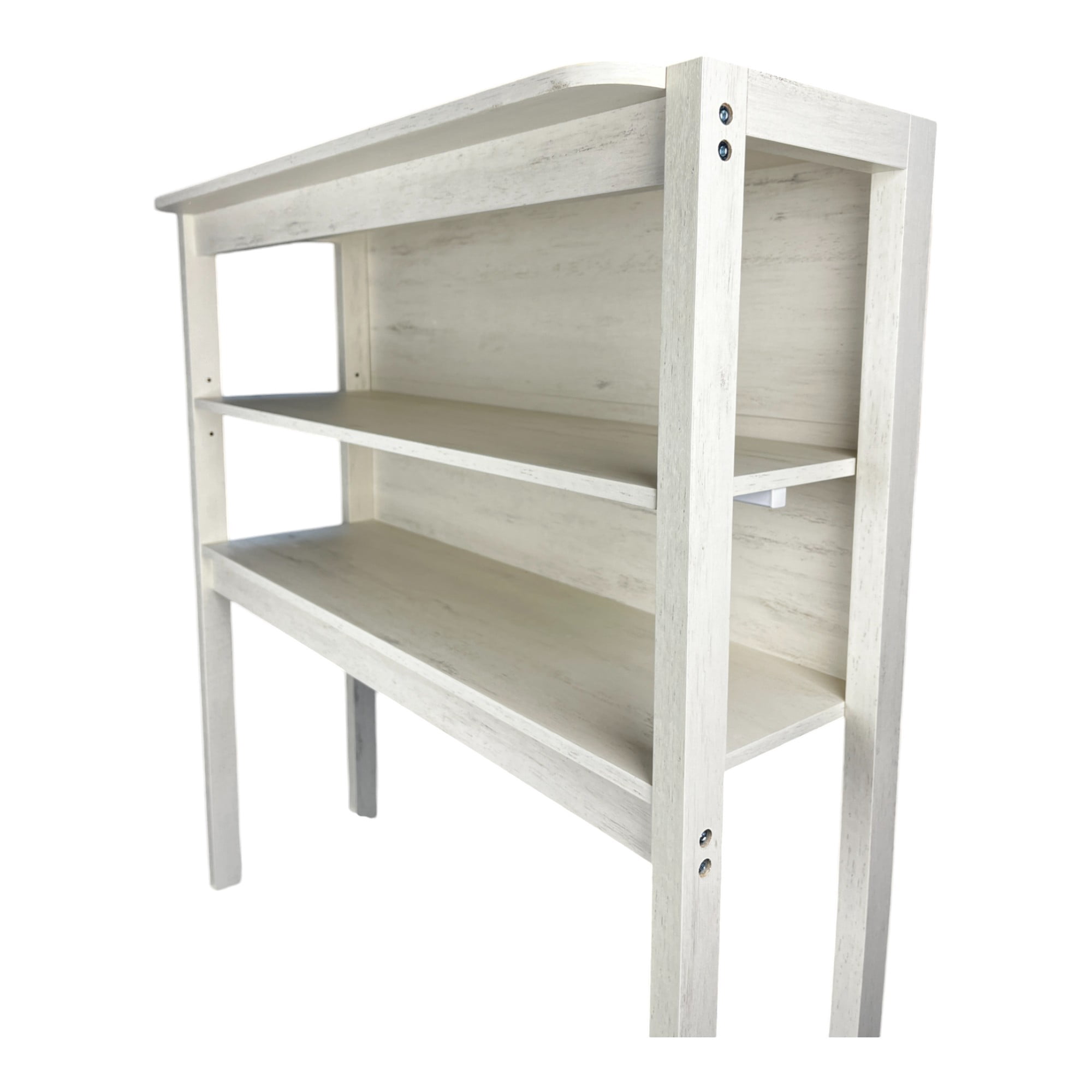 5-Tier Bakers Rack, Kitchen Storage Shelf and Microwave Stand with Coffee Bar, Particle Board Organizer for Pantry, 31.50 Inch, White and Black