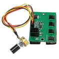thumbnail image 1 of PC Fan Speed Controller, PC Fan Splitter Flexible 6pin Power PWM 4 Way  for Computer, 1 of 7