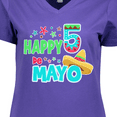 thumbnail image 4 of Inktastic Happy Cinco de Mayo- sombrero Women's V-Neck T-Shirt, 4 of 5