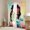 Green Pink, variant on Erosebridal Princess Mermaid Curtains for Living Room,Marine Animal 30%-50% Blackout Curtains Set of 2 (38x45),Sea Room Decorative