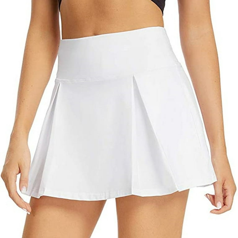 HSMQHJWE Tennis Skort With Pockets Plus Size Leather Skirt Women
