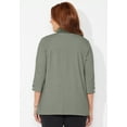 thumbnail image 2 of Catherines Women's Plus Size Suprema 3/4-Sleeve Cardigan, 2 of 3
