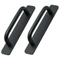 thumbnail image 5 of NICEXMAS Adhesive Cabinet Handles Pulls Sliding Screen Door Handle Black 2Pcs Aluminium Alloy, 5 of 7