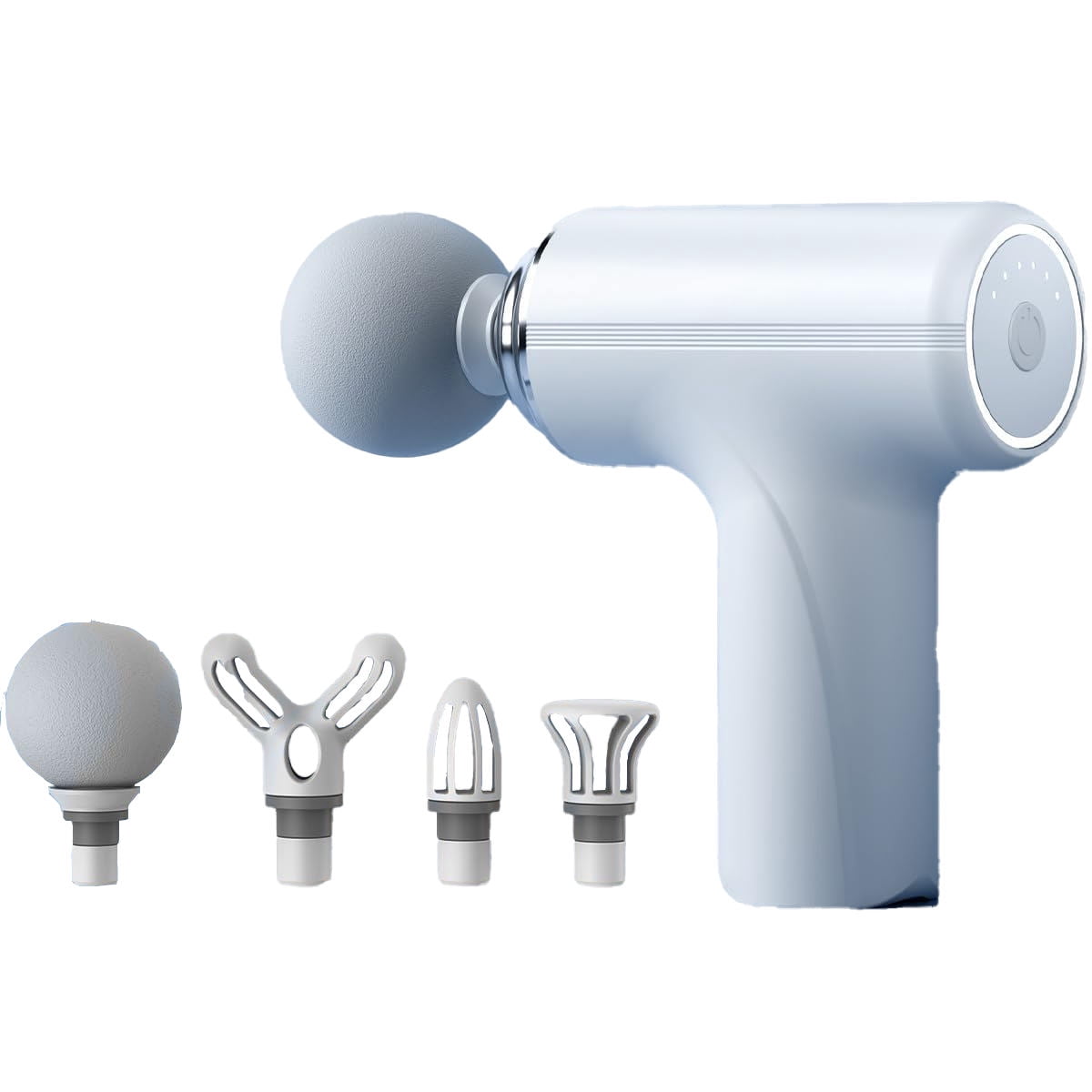 High Quality Mini Portable Smart Massage Gun Six-Speed Adjustable Electric Massager for Full Body Neck Waist Leg Muscle Relaxation