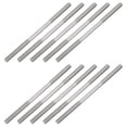 thumbnail image 1 of Unique Bargains 10Pack M8x160mm 304 en Acier Inoxydable Double Extrémité Vis Filetée Boulon pour l'Entretien de la Maison, 1 of 4