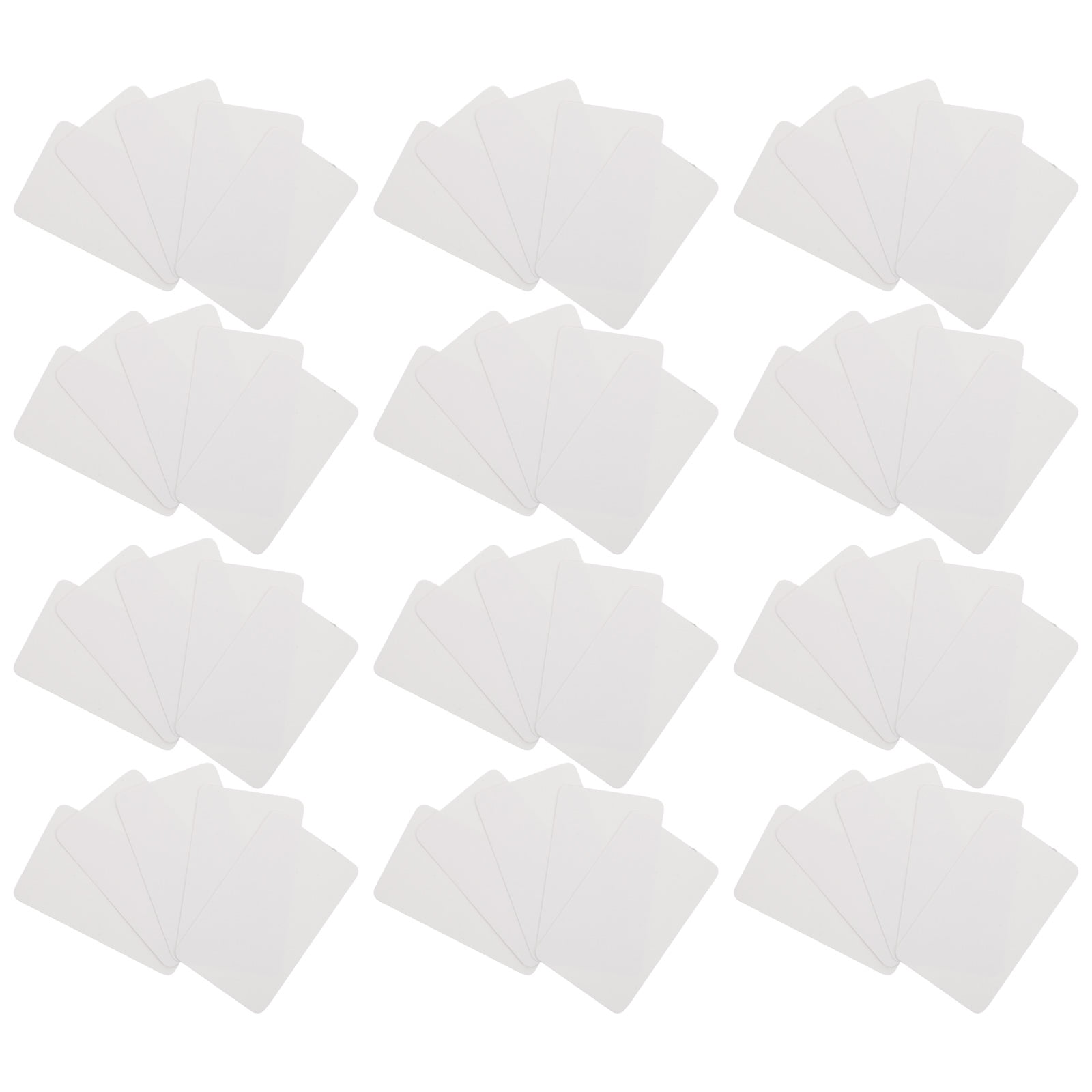 CATIEBYE 200Pcs Blank Flash Cards White Cardstock Pocket Size Study Cards for Note Taking