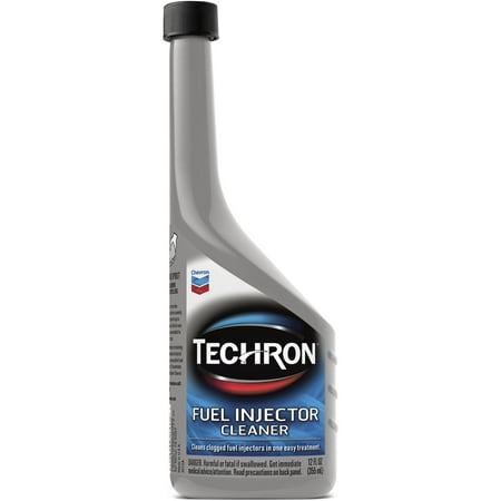 Chevron Techron Fuel Injector Cleaner, 12 oz (Best Valve Cleaner Additive)