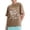 Coffee, variant on Active Tops Women Distressed Washed Soft Relaxed Fit Crew Neck Short Sleeve Tee for Everyday Casual Wear – Breathable Lightweight Top by Faded Style Pink S