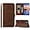 Brown, variant on S22 Case Wallet 2022, for Galaxy S22 Case,[Wrist Strap][Card Holder Slots][Kickstand] Premium PU Leather S22 Phone Cases Flip Cover  Protective for Samsung Galaxy S22 Case (Black)