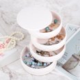 thumbnail image 3 of Wide Application Jewelry Box Sturdy And Durable Jewelry Organizer Box Safe And Stable Practical Bathroom Home For Dorm Bedroom, 3 of 8