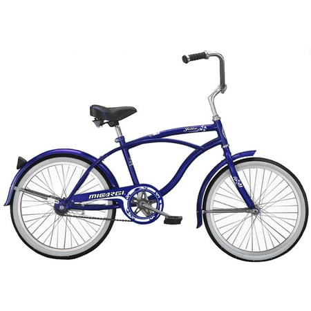 Micargi JETTA 20  Beach Cruiser Coaster Brake Single Speed Stainless Steel Spokes One Piece Crank Alloy Rims 36H Color: BLUE