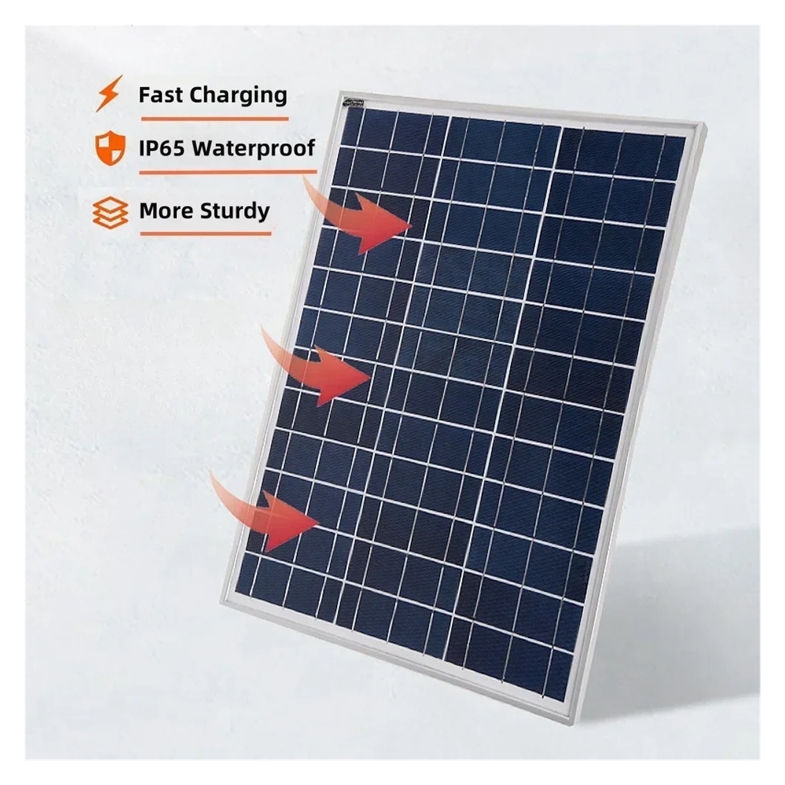 Folding solar panels 500W 1000W Solar Panel Kit Complete 12V Polycrystalline Power Portable Outdoor Rechargeable Solar Cell
--------
Solar charger