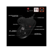 Logitech - G PRO Lightweight Wireless Optical Ambidextrous Gaming Mouse with RGB Lighting - Black