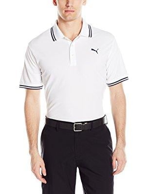 puma pique polo shirt mens