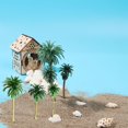 thumbnail image 5 of 5/10/15/20Pcs HO Scale Micro Landscape Train Railroad Architecture Landscape Plastic Coconut Tree Palm Tree Artificial Rainforest Transfiguration 8CM-15PCS, 5 of 8