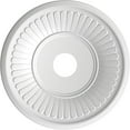 thumbnail image 5 of Ekena Millwork 19"OD x 3 1/2"ID x 1"P Berkshire Thermoformed PVC Ceiling Medallion (Fits Canopies up to 8 3/8"), Metallic Charcoal, 5 of 10