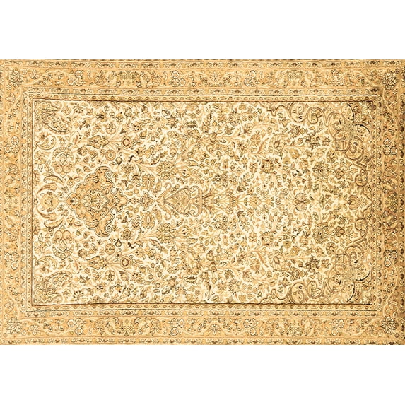 Ahgly Company Indoor Rectangle Persian Brown Traditional Area Rugs, 2' x 5'