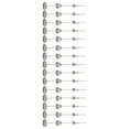 thumbnail image 1 of Juego de 45 cepillos de alambre de acero pulido para taza de rueda, accesorios para cepillos de alambre probados y confiables, 1 of 8