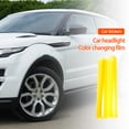 thumbnail image 2 of 30*120cm Waterproof Car Auto Fog Light Headlight Tint Film Lights Color-Changing Decal Sticker (Yellow), 2 of 8