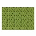 thumbnail image 1 of Lizards Cutting Board, Slender Shapes of Reptiles with Polka Dots Crawling Silhouettes, Decorative Tempered Glass Cutting and Serving Board, in 3 Sizes, by Ambesonne, 1 of 2