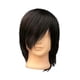 thumbnail image 5 of Cabeza de maniquí, modelo de cabeza de maniquí de peinados de cabello real completo para cortar teñido permanente, 5 of 9