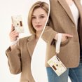 thumbnail image 6 of Wrangler Womens Wallet Small Rfid Blocking Wristlet Wallets Cute Bifold Ladies Wallet with Zipper Pocket, Tan, 6 of 6