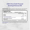thumbnail image 4 of Naturalis Evening Primrose Oil (1300mg) with Naturally Occurring GLA(Gamma-Linolenic Acid)| 100% Natural from New Zealand | Cold Pressed  | 120 Softgels, 4 of 6