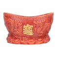 thumbnail image 1 of Shisuyan Pot de Fleurs en Céramique Embossée Style Chinois Conteneur de Fleurs Intérieur Pot de Plante, 1 of 1