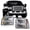 Clear, variant on PIT66 Headlights Smoky Lens Chrome Housing Amber Reflector, Fit for 2005-2007 Ford F250 F350 F450 F550 Super Duty/ 2005 Ford Excursion,(Not Fit Sealed Beam Headlight model)