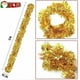 thumbnail image 2 of Guirnalda De Árbol De Navidad, 4 Piezas Guirnaldas De Oropel Navideña Doradas, Guirnalda De Abeto De 2 M, Guirnalda De Oropel Metálico Brillante para Bodas, Fiestas De Cumpleaños, Paredes, Windo, 2 of 5