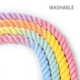 thumbnail image 7 of Hands Free Rope Dog Solid Color Braided with Adjustable Double Swivel Hook for Small Medium and Large Dogs Running Hiking Camping Walking, 7 of 7