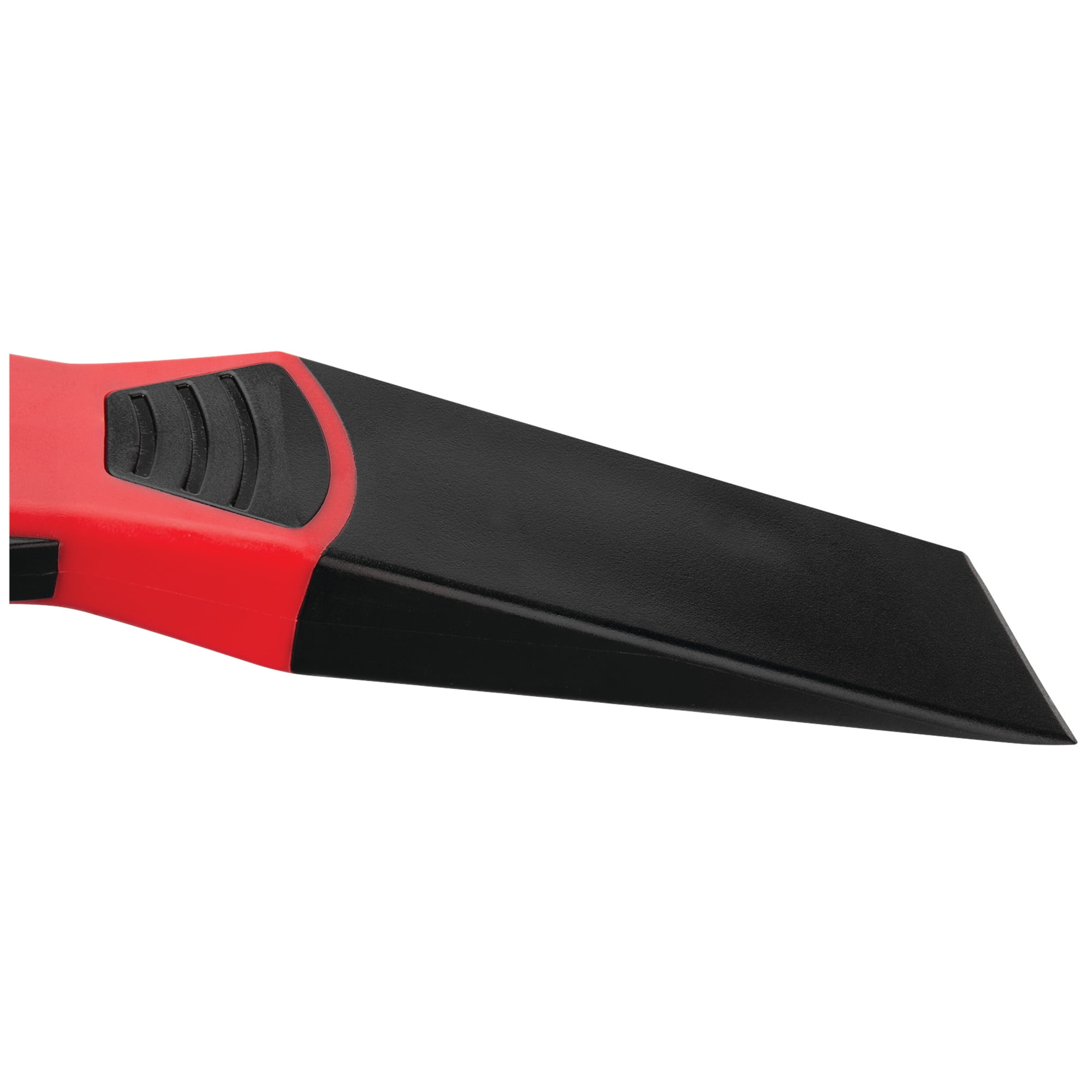 Performance Tool W83301 4-Piece Universal Trim Removal Tool Set, 4 Wedges, PVC and Nylon, For Safely Removing Door Panels, Dashboards, Bezels, and More, Red and Black