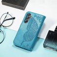 thumbnail image 3 of Compatible with Samsung Galaxy A35 5G Wallet Case Glitter Bling with Card Holder with Stand Leather Flip Wallet Diamond Butterfly Protective Case for Samsung Galaxy A35 5G Crystal Blue, 3 of 10