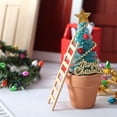 thumbnail image 6 of 5pcs 1:12 Dollhouse Miniature Furniture Wooden Ladder Stairs Home Decoration, 6 of 7
