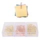 thumbnail image 5 of Clips de papel con forma ANGGREK pequeños de metal Ligero Plegable Resistente Decorativo para documentos, 5 of 8