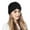 Black, variant on FUNUONY Stretch Turban Hats for Women - African Knot Headwraps Soft Pre Tied Bonnet Hair Wrap Pretied for Black Women Womens Casual Head Hat Cap Headwear Muslim Turban Cap Headwrap Turban Cap Black