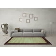 thumbnail image 3 of Ahgly Company Indoor Square Abstract Light Blue Contemporary Area Rugs, 6' Square, 3 of 4
