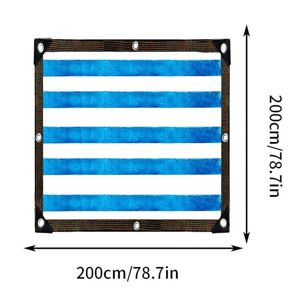 Toldo Rectangular para Exteriores, Protección Solar, para Piscinas, Jardines, Playas, Casas, Patios y Cocheras.