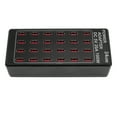 thumbnail image 1 of 100W 24 Port USB Fast Charging Station, Multiport USB Charging Station, Compact for Home, Travel, With Overload Guard Protect, Suitable for Work, Party, 1 of 7