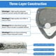 thumbnail image 2 of Cabezales de repuesto de trapeador en aerosol de microfibra para limpieza y fregado de pisos húmedos o secos Cabezales de trapeadores lavables y reutilizables Almohadillas de repuesto compatibles 3, 2 of 5