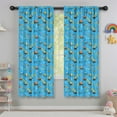 thumbnail image 5 of Blackout Kids Curtains,Cartoon Construction Vehicles Question Marks Childrens Insulated Curtains Set Of 2,Bedroom Essentials,Toddler Room Decor 42"x63", 5 of 5