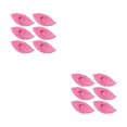 thumbnail image 2 of Cubiertas de zapatos ajustables Minnieouse 6 pares no tejidas para el hogar Rosa 2Conjunto, 2 of 6